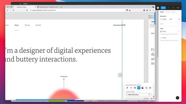 Figma Tutorial: Compare live website builds with Figma designs смотреть онлайн