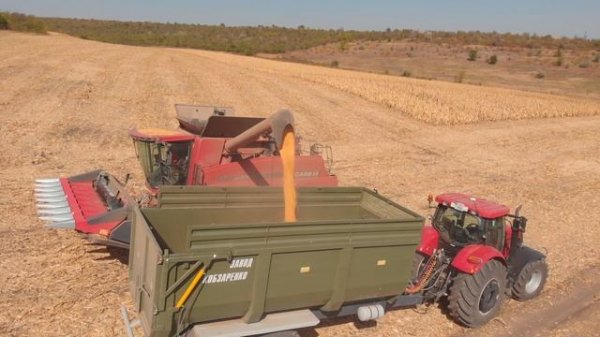 Отзыв фермера о комбайнах и тракторах CASE IH Axial-Flow 5140, Maxxum 125 и Puma 210 ?