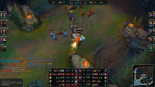 RedBert (PYKE) vs THRESH - 10/2/14 KDA BOTTOM SUPPORT CHALLENGER GAMEPLAY - BR смотреть онлайн