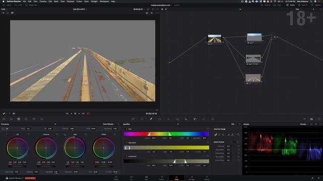 iPhone или RED? Красим видео с мобильного телефона в DaVinci Resolve смотреть онлайн