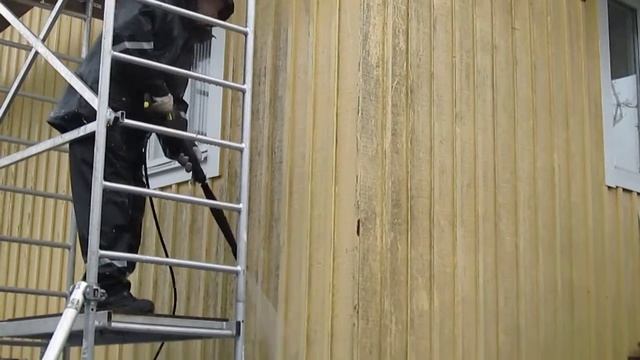 Подготовка к покраске фасада смотреть онлайн