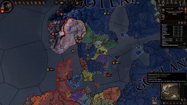 #034 - Greedy Gotland, Crusader Kings 2 Plus смотреть онлайн