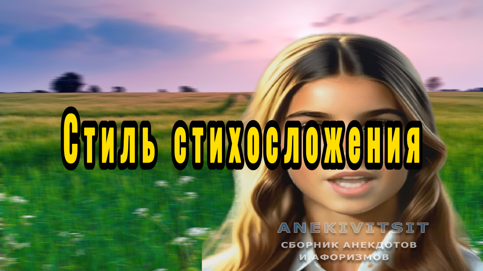 Стиль стихосложения смотреть онлайн