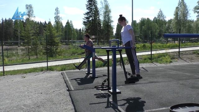 Установка уличных тренажеров в Суоярви смотреть онлайн