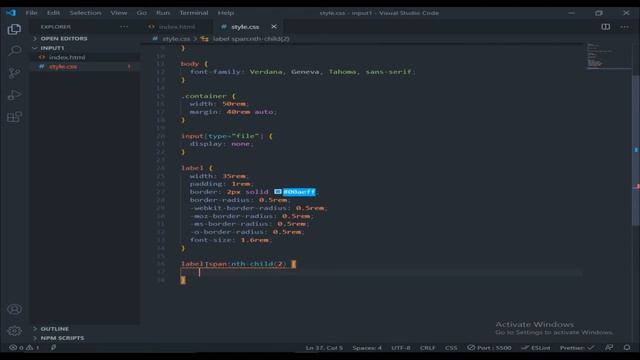 Como criar input file estilizado com nome da imagem смотреть онлайн