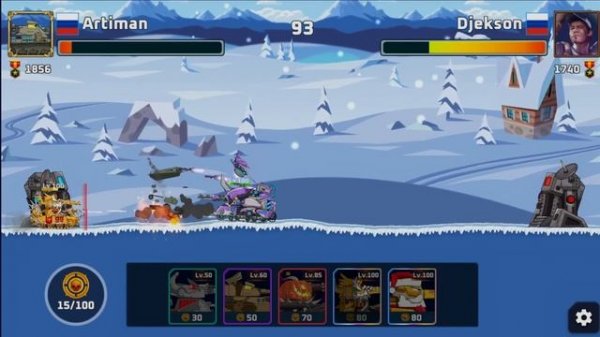 СТАВЛЮ ТОЛЬКО ЛЕГЕНДАРНЫЙ ТАНК КРИНГЛ В ПВП РЕЖИМЕ. Игра про танки Tank Combat War Battle