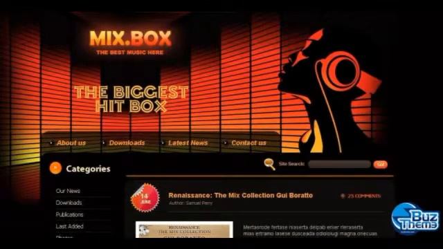 Download Music Blog WordPress Theme by Delta WP-TM смотреть онлайн