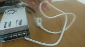 Подключение и проверка блока питания 24 В, 21 А