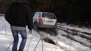 Киа Соренто на бездорожье.