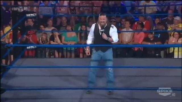James Storm In Ring Segment (w/ Ray, Joe, Hardy) - Impact 6/9/2012 смотреть онлайн