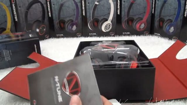 Monster By Dr Dre Red N-TUNE Headphone смотреть онлайн