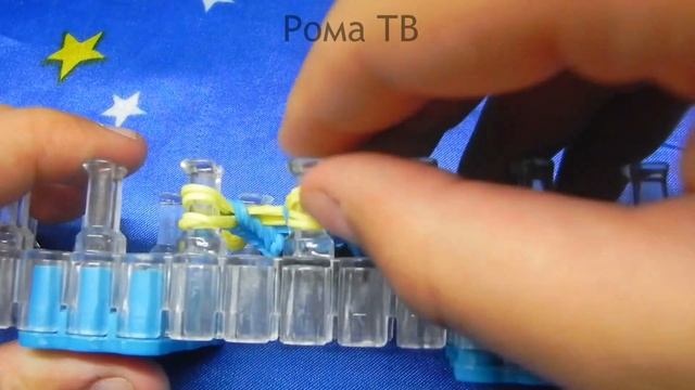 МИНЬОН на ручку из резинок Rainbow Loom Bands. Minion Pencil Topper Рома ТВ смотреть онлайн