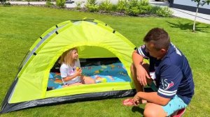 СОФИЯ ЖИВЕТ В ПАЛАТКЕ. СОФУНЬЯ ШАЛУНЬЯ