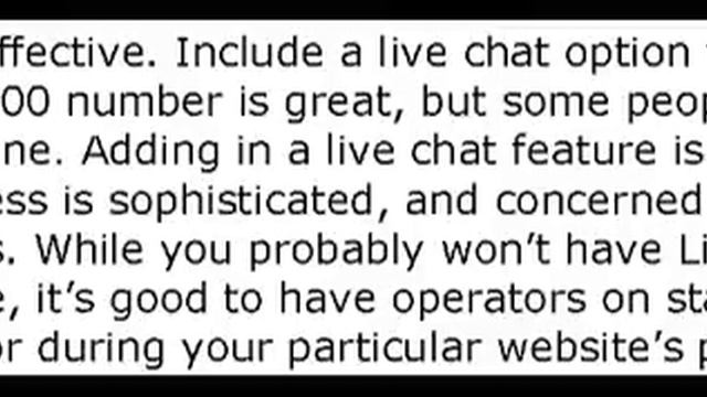 Live chat is effective смотреть онлайн