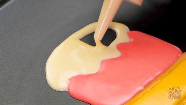 COOL 3D PEN VS PANCAKE ART CHALLENGE || DIY Ideas by 123 GO! FOOD смотреть онлайн