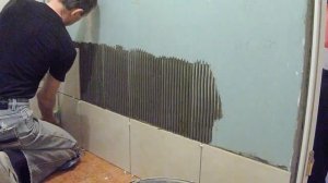 Укладка плитки на гипсокартон. Часть 3.