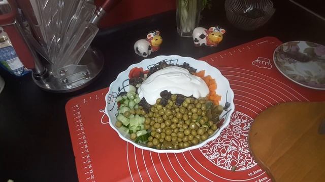 ПОСТНЫЙ салат ОЛИВЬЕ. Свежий.легкий и невероятно ВКУСНЫЙ смотреть онлайн
