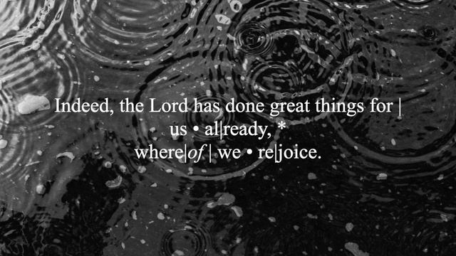 Psalm 126 (Anglican Chant) смотреть онлайн