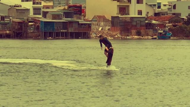 Ховерборд. Флайборд. Первый раз. Вьетнам. Hoverboard. Flyboard. First time. Vietnam. смотреть онлайн