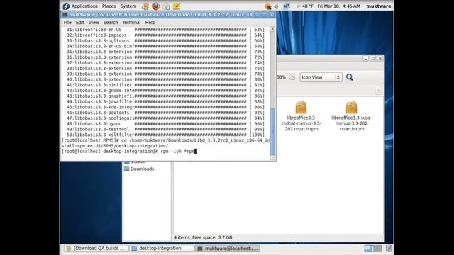 Install LibreOffice In Fedora, Optimize It For Netbook смотреть онлайн