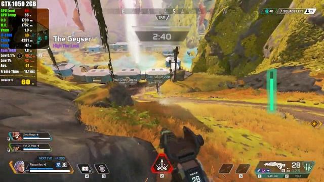 GTX 1050 2GB | Apex Legends - 1080p (tested in 2023) смотреть онлайн