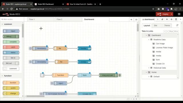 Membuat Dashboard Smart Parking di Node-Red смотреть онлайн