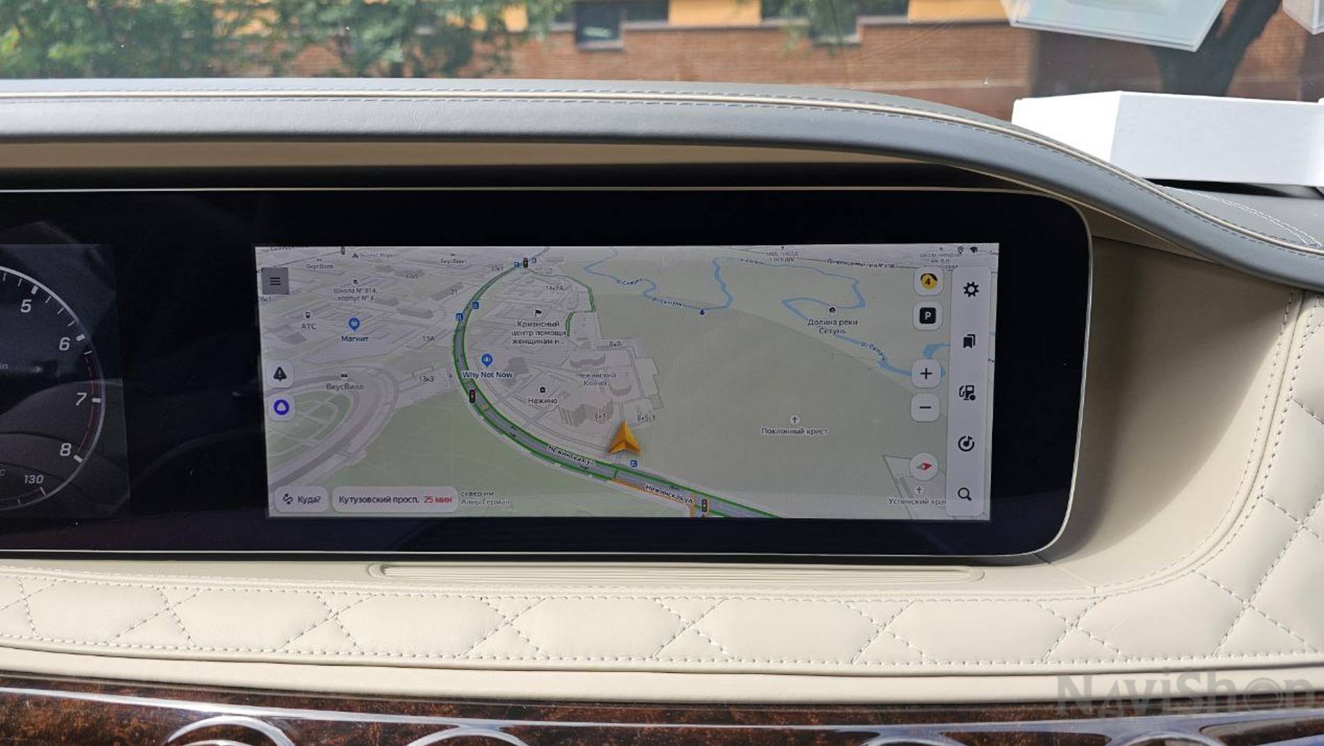 Навигация в Mercedes-Benz W222 S-Class 2018, Carplay, Яндекс Навигатор, Youtube, тюнинг, мультимедиа смотреть онлайн