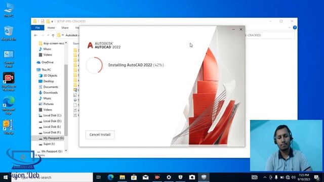 How To Install AutoCAD 2022 | Windows 10 | Windows 11| Bangla Tutorial | 2023 смотреть онлайн