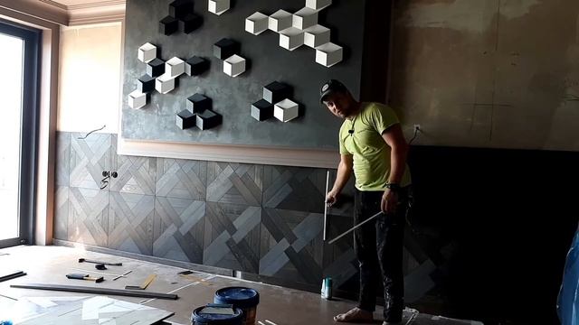 Щитовой паркет на стену!!!! смотреть онлайн