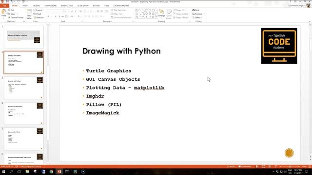 Advanced topics: 4 - Drawing with Python смотреть онлайн