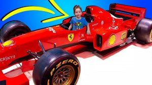 ФЕРРАРИ парк и американские горки для Светы и Богдана