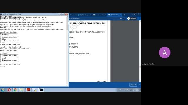 Using MySQL in Python part I смотреть онлайн