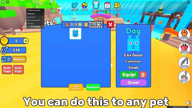 (2023 Pastebin) The *BEST* Fishing Frenzy Simulator Script! Auto Diamond Pets, OP Pet crafting! смотреть онлайн