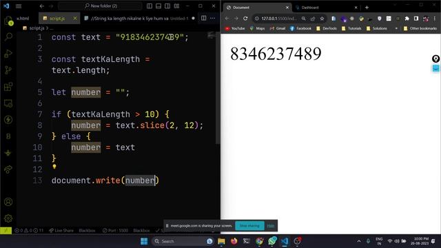 Javascript String Functions смотреть онлайн