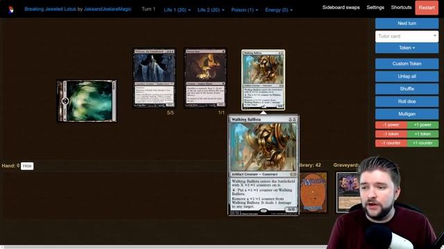 Breaking Jeweled Lotus in EDH [5 Great Combos, Turn 1 Win With Urza in Commander] смотреть онлайн