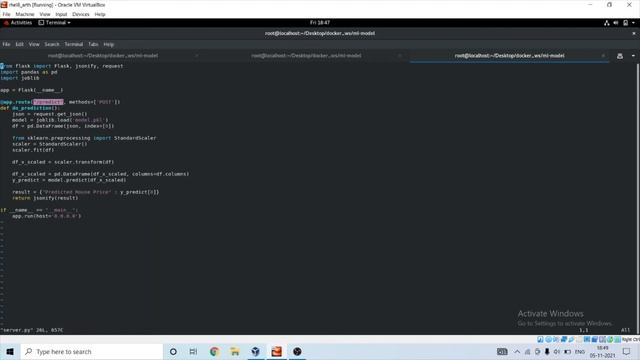 Exposing Machine Learning Model on Docker Container for Boston House Price Prediction смотреть онлайн