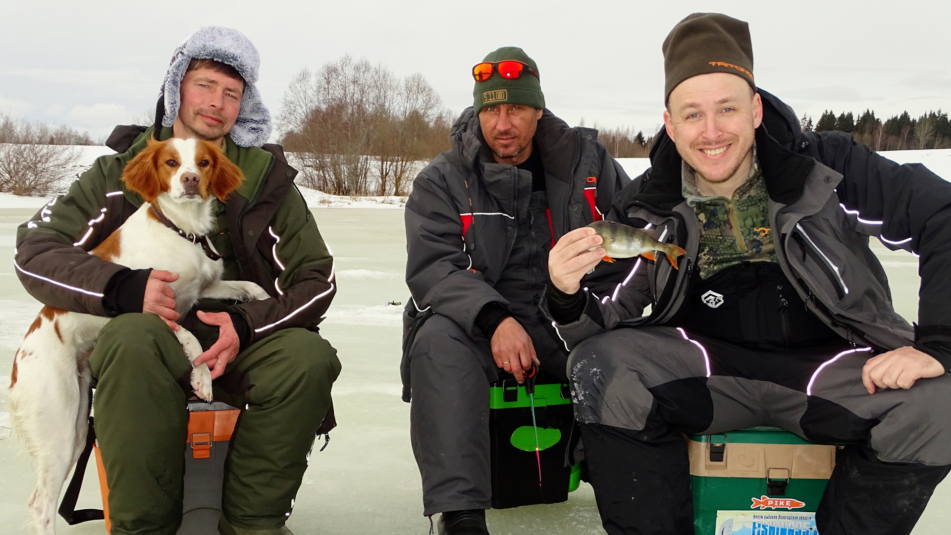 Надеевская запруда #2 \ Рыбалка на окуня в оттепель смотреть онлайн