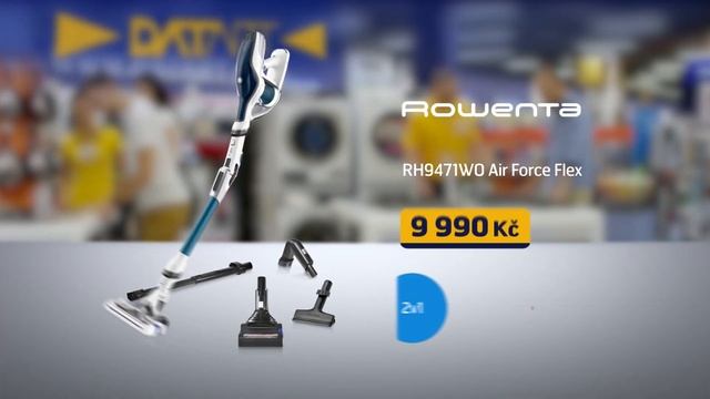 Flexibilní vysavač ROWENTA Air Force Flex смотреть онлайн