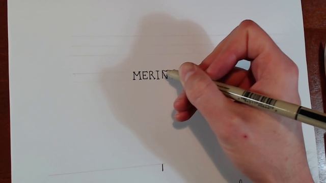 Drawing A Fantasy Map (part 5.5) - Lettering