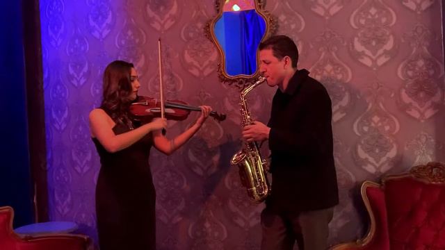 EL COLOR DE TUS OJOS Violín y saxofón