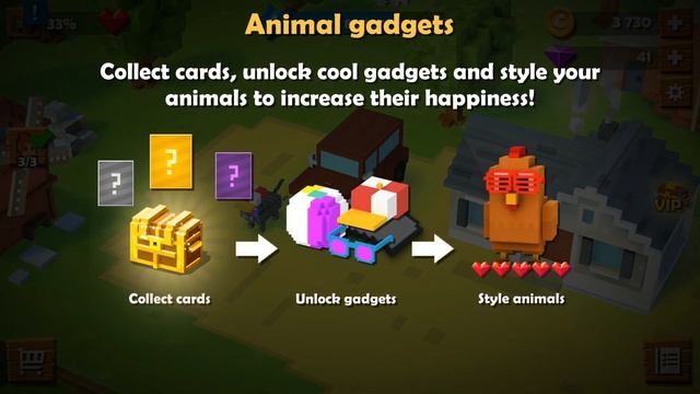 Blocky Farm - Android Gameplay смотреть онлайн