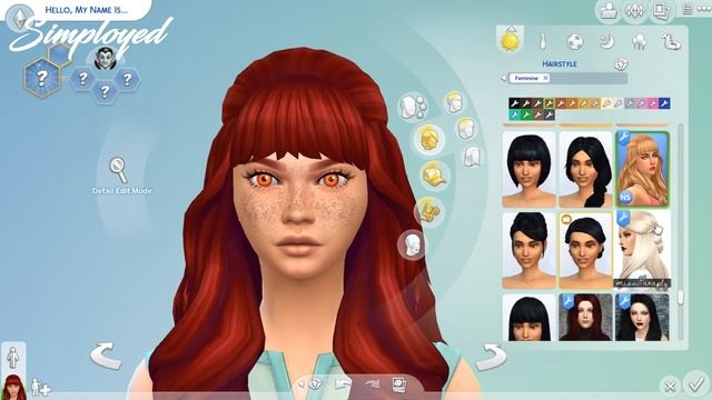 The Sims 4: Create A Sim || Toddler To Adult Challenge [Vampire]