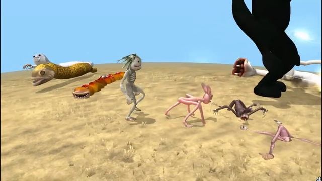 Trevor Henderson Vs Leovincible Monsters Turf War | SPORE