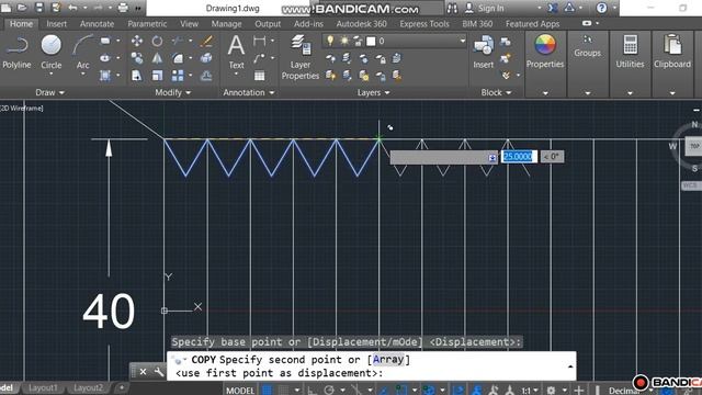 How To Make Thread In AutoCAD 2D