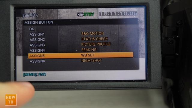 How to Program Assignable Button on Sony Camcorder NX80 смотреть онлайн