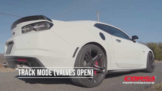 CORSA 2016 - 2023 Camaro SS, ZL1,NPP Exhaust System смотреть онлайн