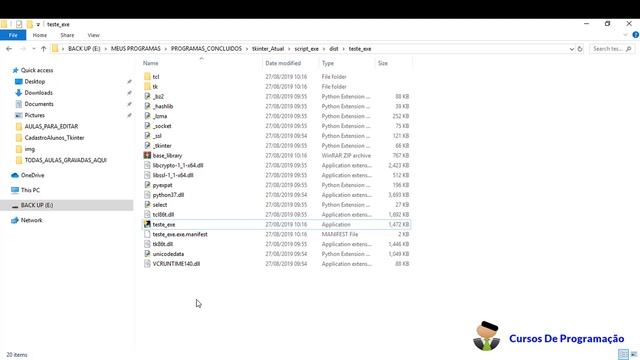 Curso Programação - Criando Um Instalador Profissional Passo a Passo em python смотреть онлайн