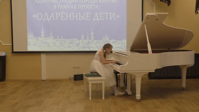 Москвитина Мария - П. Чайковский "Подснежник", Гиллок "Фонтан под дождём " смотреть онлайн