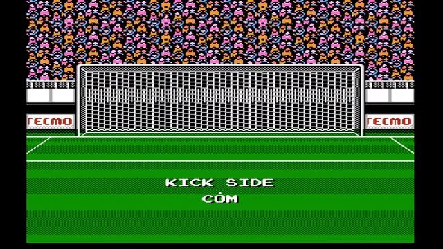 Серия послематчевых пенальти в Tecmo World Cup Soccer на NES, Famicom, Денди. смотреть онлайн