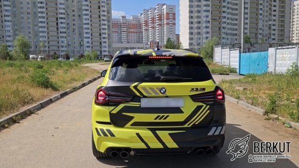 Доработка выхлопа на BMW X3M F97 под Stage 2!